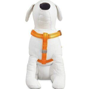 Dog Harness: NWT Orange Reflective Padded, Small